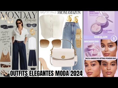 COMBINACIONES MODA ELEGANTE 2024!! (SHEGLAM) CONSEJOS EN COLORES ROPA ELEGANTES | MODA SHOPPING