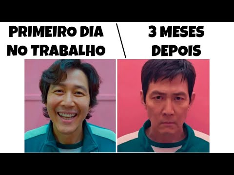 1 HORAS!! MEMES EM IMAGENS ENGRAÇADOS - Primeiro dia no Trabalho