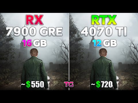 RTX 4070 Ti vs RX 7900 GRE - Test in 10 Games