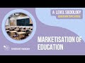 Marketization in Education Concepts