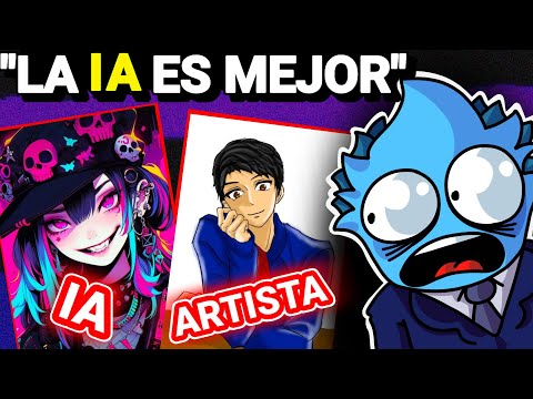 la IA ARRUINÓ la COMUNIDAD de ARTISTAS😫