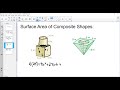 Calculating Surface Area and Volume of Composite Solids