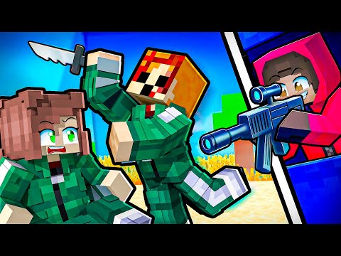 SQUİD GAME ASKERİ OLDUM - Minecraft