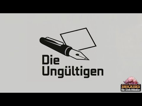 Die Ungültigen 🔲 - Deutschlands stärkste politische Kraft.