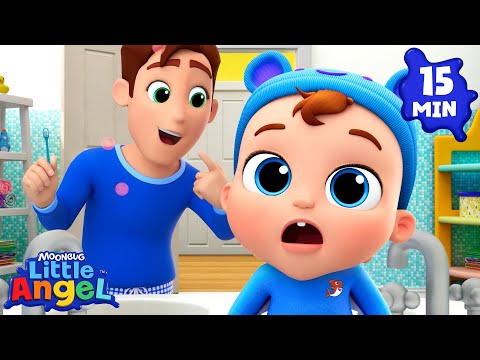 Brush Your Teeth | Little Angel And Friends Kid Songs