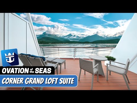 Ovation of the Seas | Corner Grand Loft Suite Tour & Review | 4K