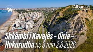Shkëmbi i Kavajës – Iliria – Hekurudha në 3 Minuta, nga Ajri | 4K Video (02.08.2026)