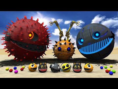 PACMAN ADVENTURES COMPILATION GIANT ROBOT 45