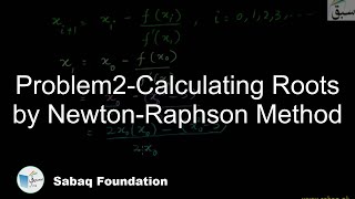 Problem2-Calculating Roots by Newton-Raphson Method