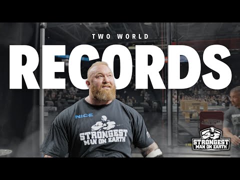 TWO WORLD RECORDS BROKEN | HAFTHOR BJORNSSON