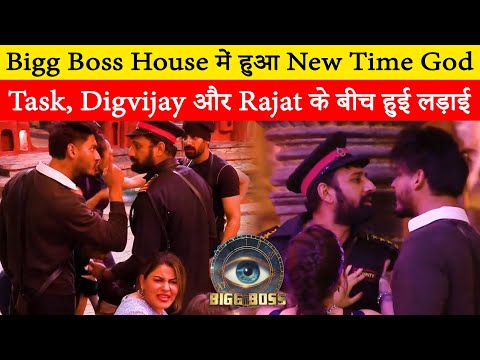 BB 18 : New Time God Task in the house,Fight between Digvijay and Rajat Dalal during task