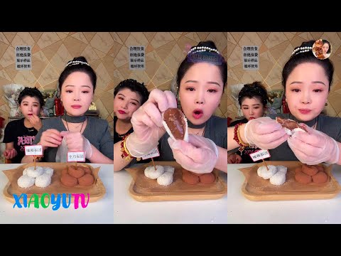 【Xiaoyu Mukbang】XIAOYU EATING SHOW。ASMR MUKBANG SATISFYING。Mukbang Chinese。N01。150125。7