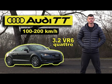 AUDI TT 3.2 VR6 100-200 km/h Gyorsulás mérés 🏁🚘