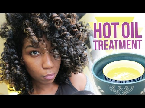 DIY Overnight Hot Oil Treatment For Shiny Baby Soft Hair - Naptural85