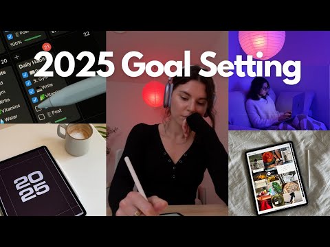 2025 PLANNING | Goal Setting & Vision Board ✏️✨