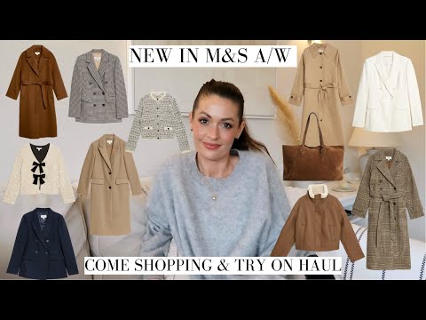 MARKS & SPENCER COME SHOPPING & TRY ON HAUL AUTUMN WINTER M&S