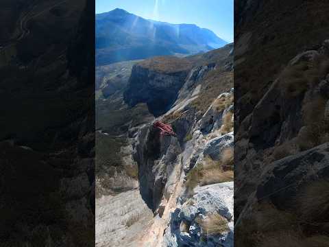 wingsuit arials at Monte Brento ๐ฎ๐น #adrenaline #mountains #travel #autumn #skydiving #italy