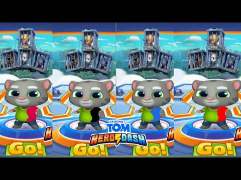 TALKING TOM HERO DASH -- TOTAL TOM BOSS FIGHT CLASSIC RUN COLOUR MIX MIRROR MODE