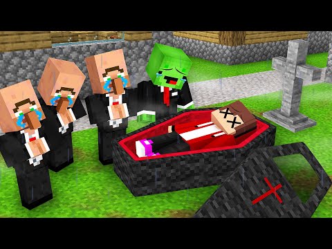 JJ Faked His DEATH To Prank Mikey in Minecraft (Maizen)