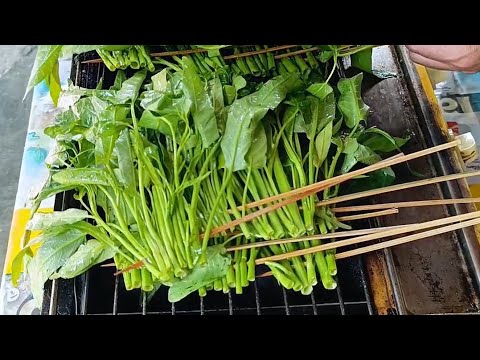 Cara bikin sate kangkung yang Viral di Tik tok . Full video tanpa edit.