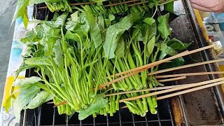 Cara bikin sate kangkung yang Viral di Tik tok . Full video tanpa edit.