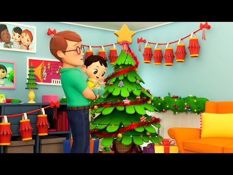 Christmas Eve Sleepytime Singalong | Melody Time: Moonbug Kids Songs