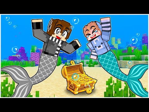 AKU MENJADI MANUSIA IKAN DI DUNIA MINECRAFT