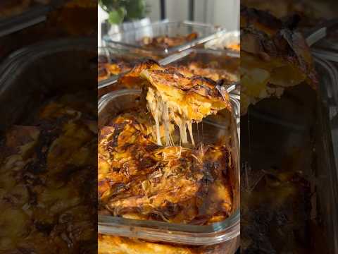 MILHOJAS DE PAPA Y ZANAHORIA RELLENO DE CARNE 🥩. El almuerzo de toda la semana en solo 1 horita ✨.