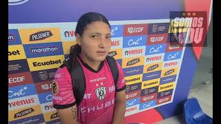 Mary Guerra en Somos IDV post partido ante BSC