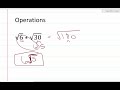 Simplifying Radicals: A1 10-2 Challenge