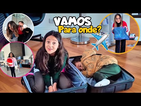 VAMOS viajar em FAMÍLIA: um desafio fazer as malas 😰😱
