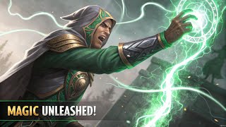 The match where I only used support champions to deal main damage - arena related mobile