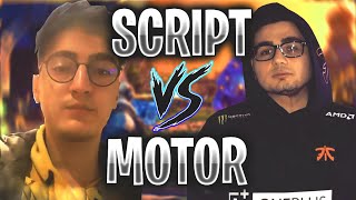 SCRIPT VS MOTOR | Fortnite creative 1 vs 1