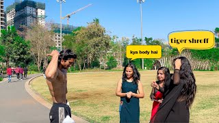 when bodybuilder Shirtless in viral park mumbai thane  😱 || GRAND CENTRAL PARK THANE ||