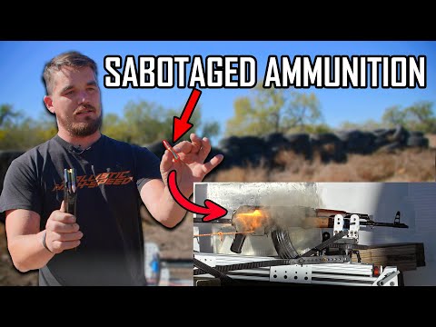 Testing Operation Eldest Son (Exploding AK47)! - Ballistic High-Speed