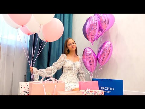 День народження Насті ПОДАРУНКИ My little Nastya