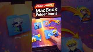 How to Customise Your MacBook 💻 Change MacBook Folders Icons..#macbook