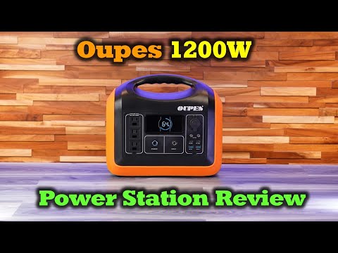 Oupes 1200W Power Station Review - A Portable Powerhouse!