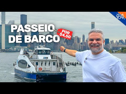 Como andar de FERRY EM NOVA YORK para conhecer as atrações