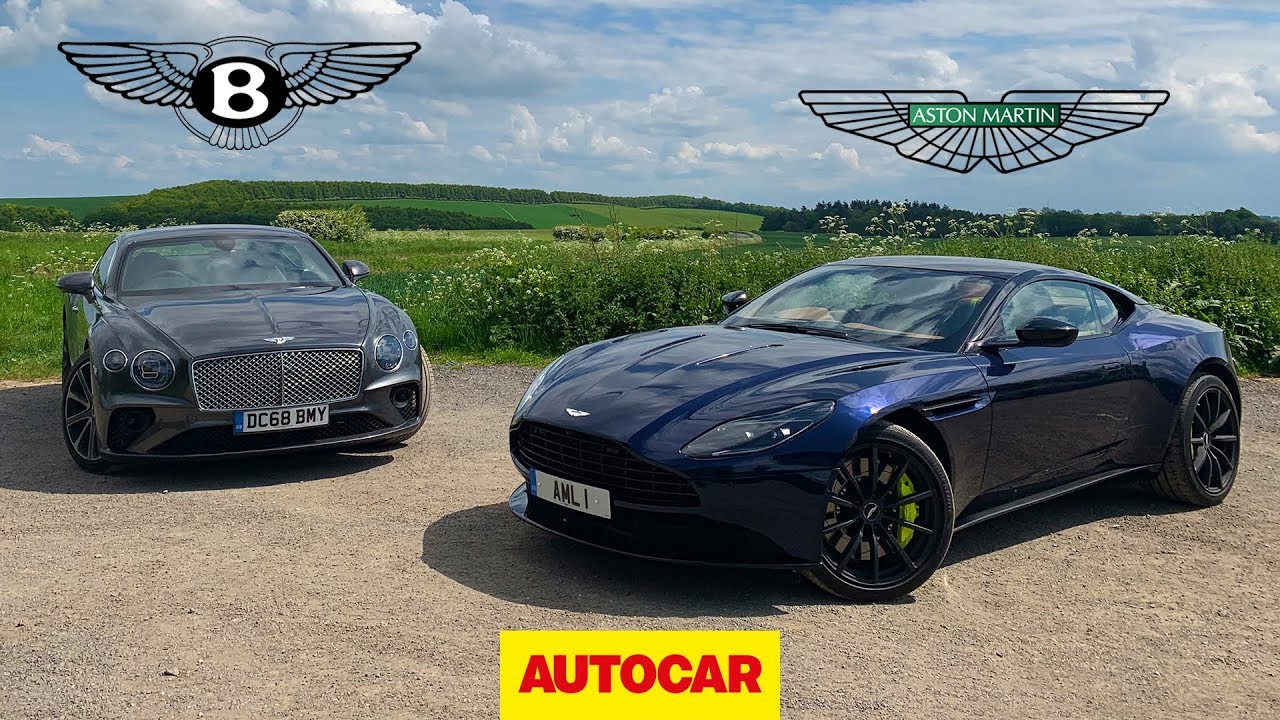 Bentley Continental GT vs Aston Martin DB11 AMR - Two great GT cars reviewed - Autocar