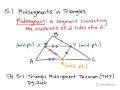 Triangle Midsegments and Their Properties