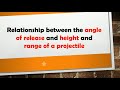 Projectile Motion and Launch Angles