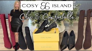 My FAVORITE comfortable Heels & Boots for Mature Women / Cosy Island Reviews + Special Offer