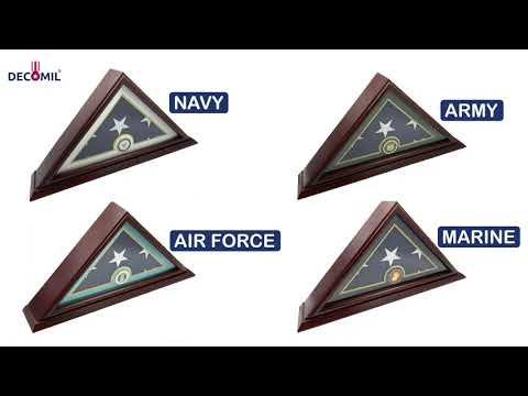 Premium Flag Case For American Veteran PVC090403