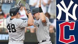 New York Yankees Highlights: vs Cleveland Guardians | 6/8/26