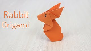 How to Make Rabbit Step by Step - Easy Origami Rabbit - Paper Rabbit Crafts