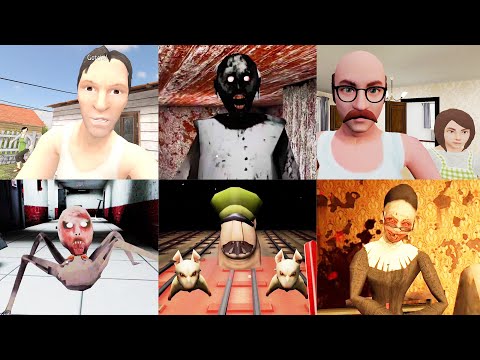 V+ Jumpscares #87 | Granny vs Schoolboy Runaway vs Subway Suffer vs Granny 4 Mortuary & More