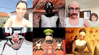 V+ Jumpscares #87 | Granny vs Schoolboy Runaway vs Subway Suffer vs Granny 4 Mortuary & More