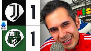 IL FAMOSISSIMO SCANSUOLO‼️ JUVENTUS-SASSUOLO 1-1