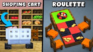 Minecraft Build Hacks, But They Get More Realistic